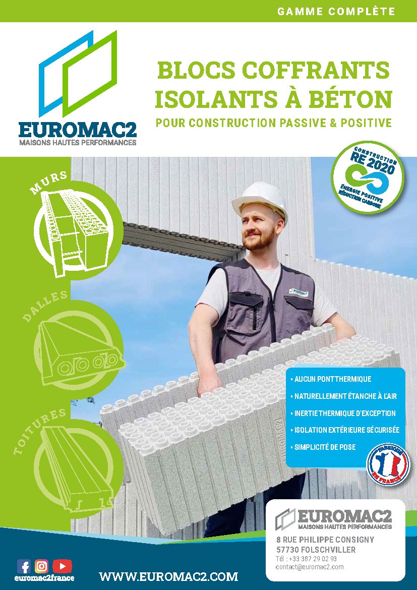 Bloc coffrant isolant en polystyrène EUROMAC2 — free download