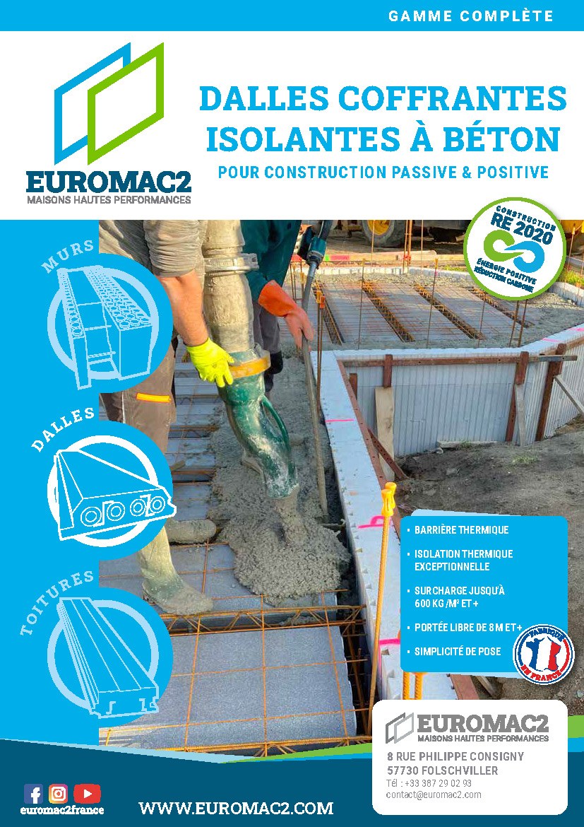 Bloc coffrant isolant en polystyrène EUROMAC2 — free download